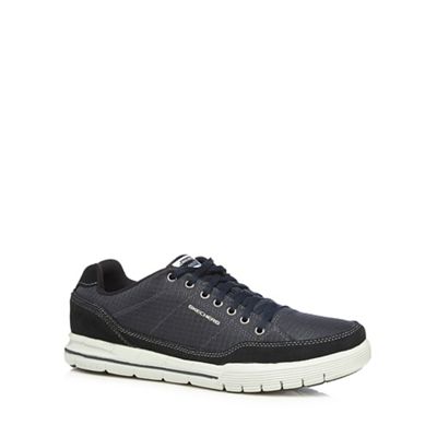 Skechers Big and tall navy 'Arcade 2 Circulate' trainers